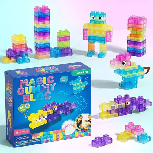 Gummy Bloc Squishy Building Blocks Set